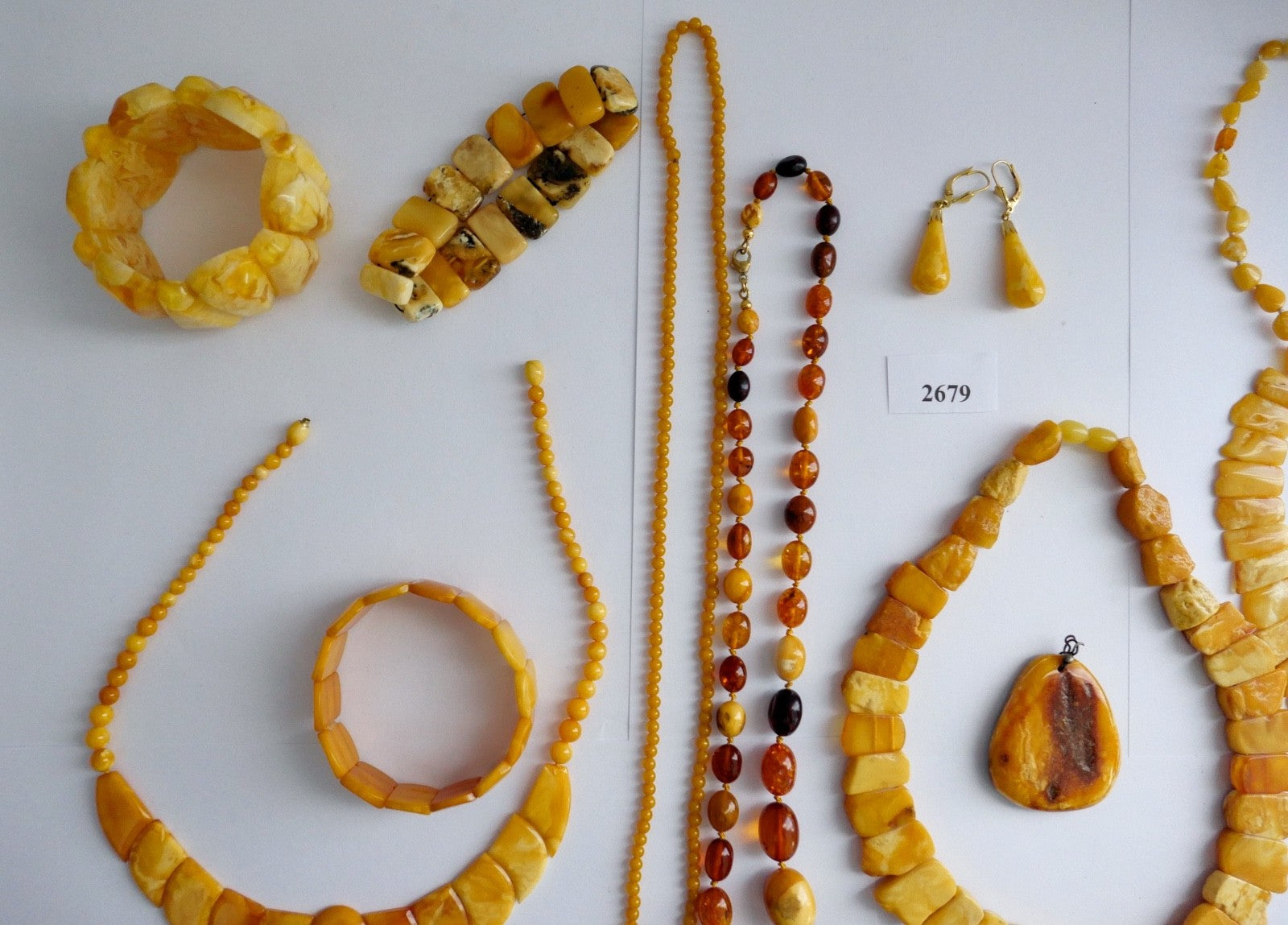 Bernstein Konvolut Ketten Armbänder Ohrhänger Anhänger Butterscotch Gold 333