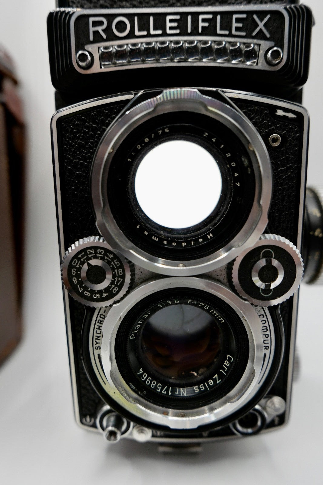 Franke & Heidecke Rolleiflex Rollei Werke Modell 3,5C mit Zubehör Carl Zeiss