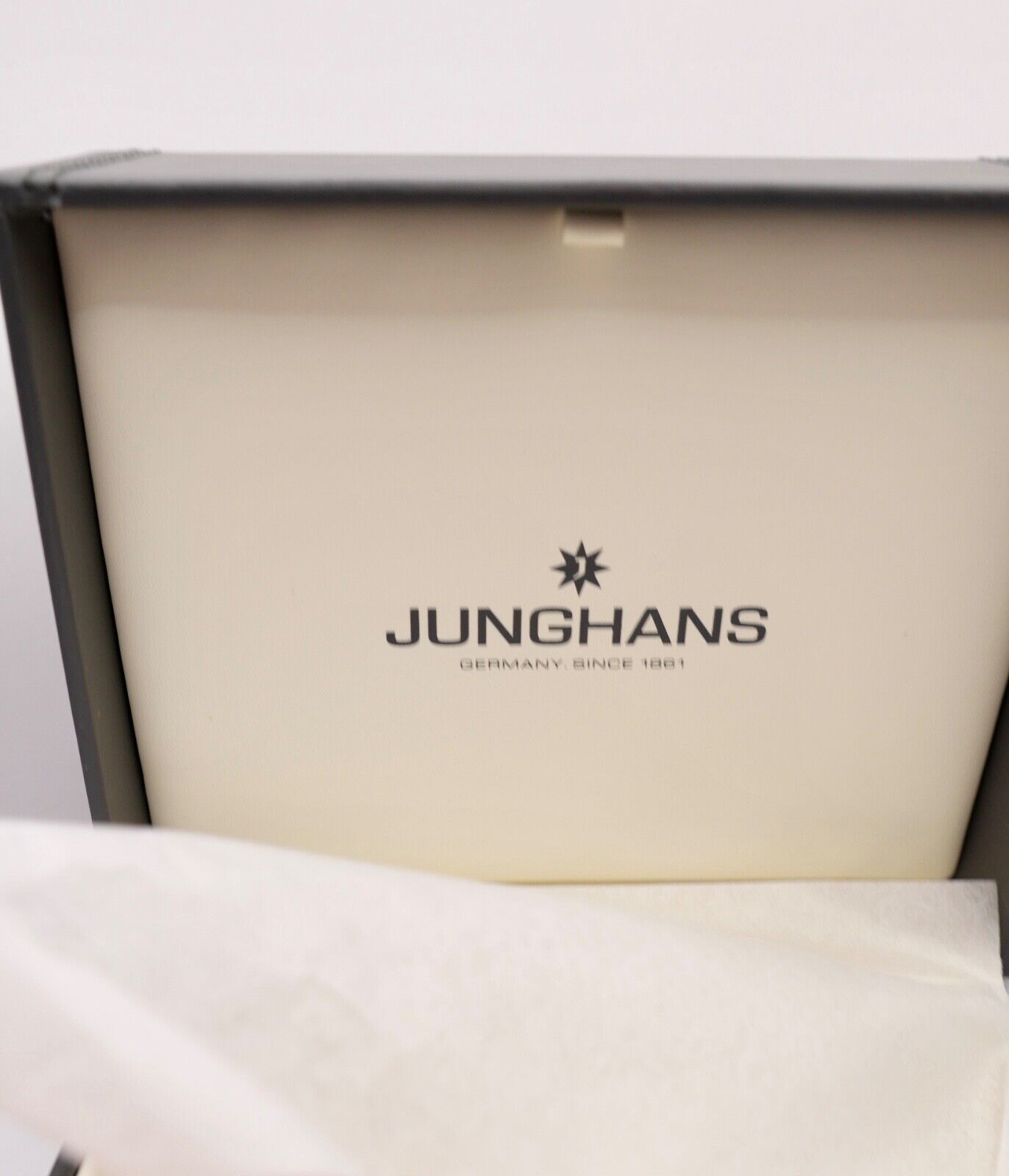 Original JUNGHANS Uhrenbox mit Umkarton - Antikhandel-Stuttgart