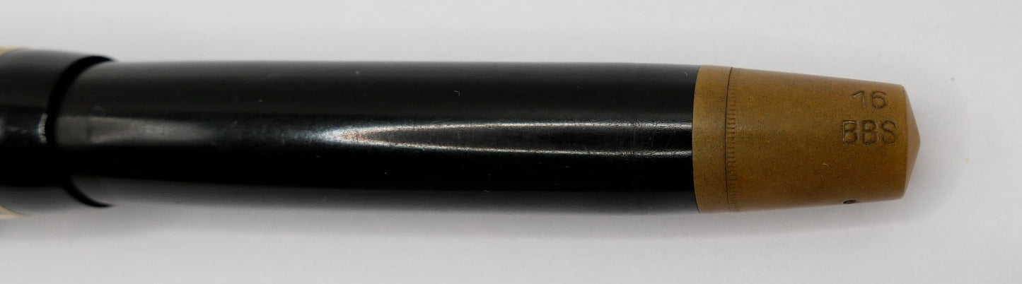 Alter Füllfederhalter Füller SOENNECKEN  Söhnnecken schwarz braun 16 BBS