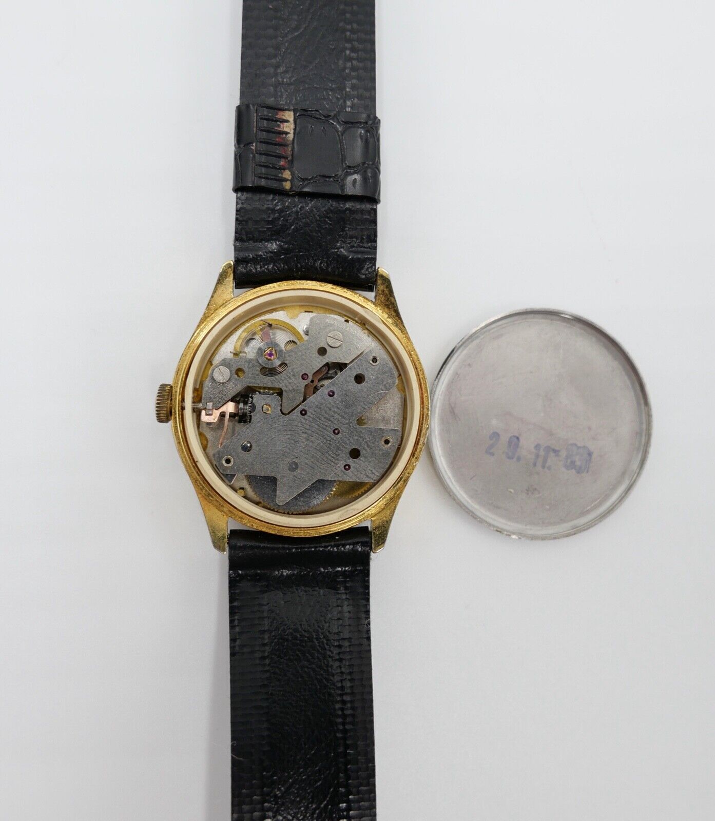 NOVA 1970er Jahre Herrenuhr Handaufzug Cal. EB 8501-76 mit Datum 