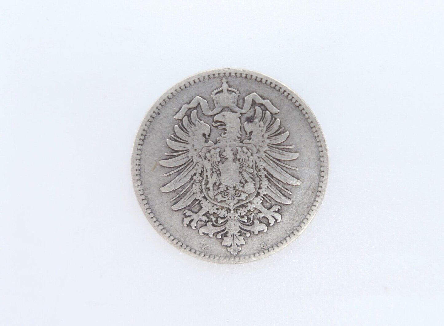 1 Mark Deutsches Reich 1878 G Jäger J.9 schön bis sehr schön s-ss Silber