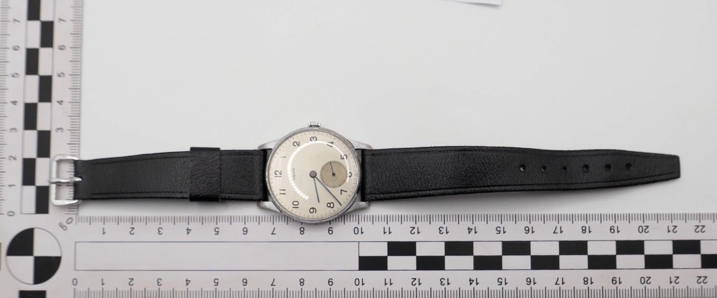 Siegerin Vintage Herrenarmbanduhr 33mm Handaufzug 1940er  Kal. Alpina 595