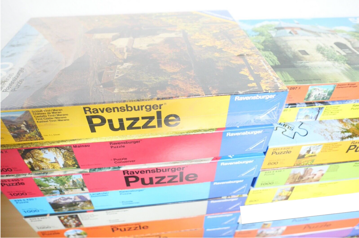 Posten / Konvolut alter RAVENSBURGER Puzzle 19 Stück vollständig (auch einzeln)