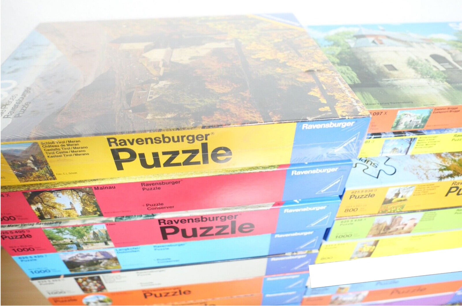 Posten / Konvolut alter RAVENSBURGER Puzzle 19 Stück vollständig (auch einzeln)