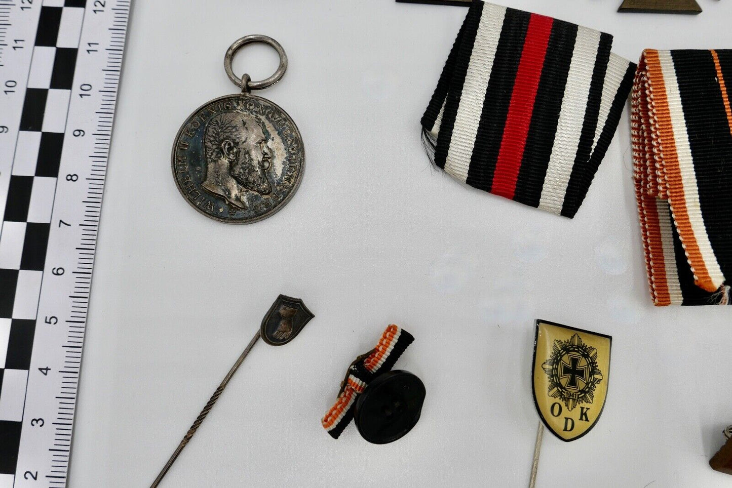 Orden Medaille Konvolut Nadel Frontkämpfer Württemberg WW1 WK1 BADGE MEDAL LOT