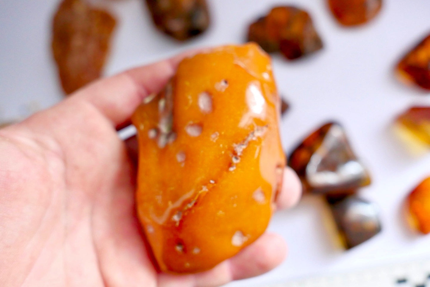 Konvolut Rohbernstein Bernstein Naturbernstein 1649 Gramm butterscotch