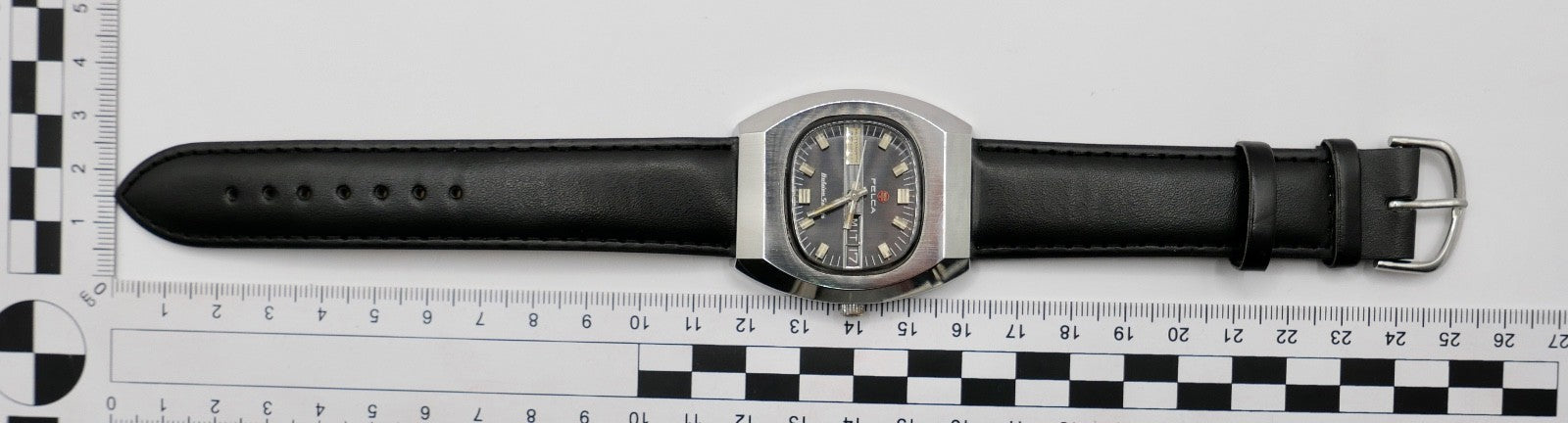 Felca Golden Sands 36000 Automatic Herrenuhr 8133 graues Zifferblatt NEUwertig