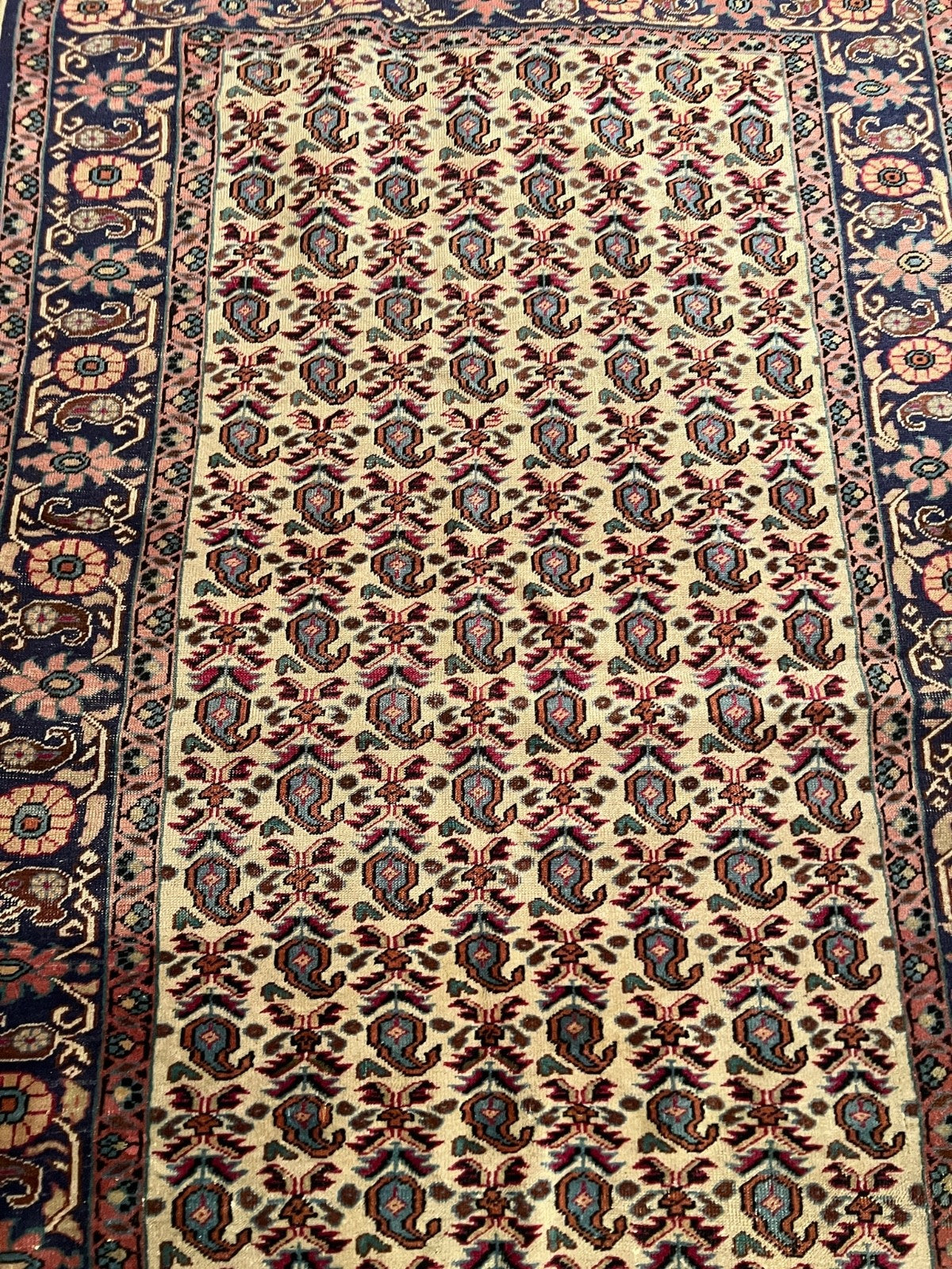 Moud Mud alter Orientteppich Perserteppich old carpet 172x114 cm