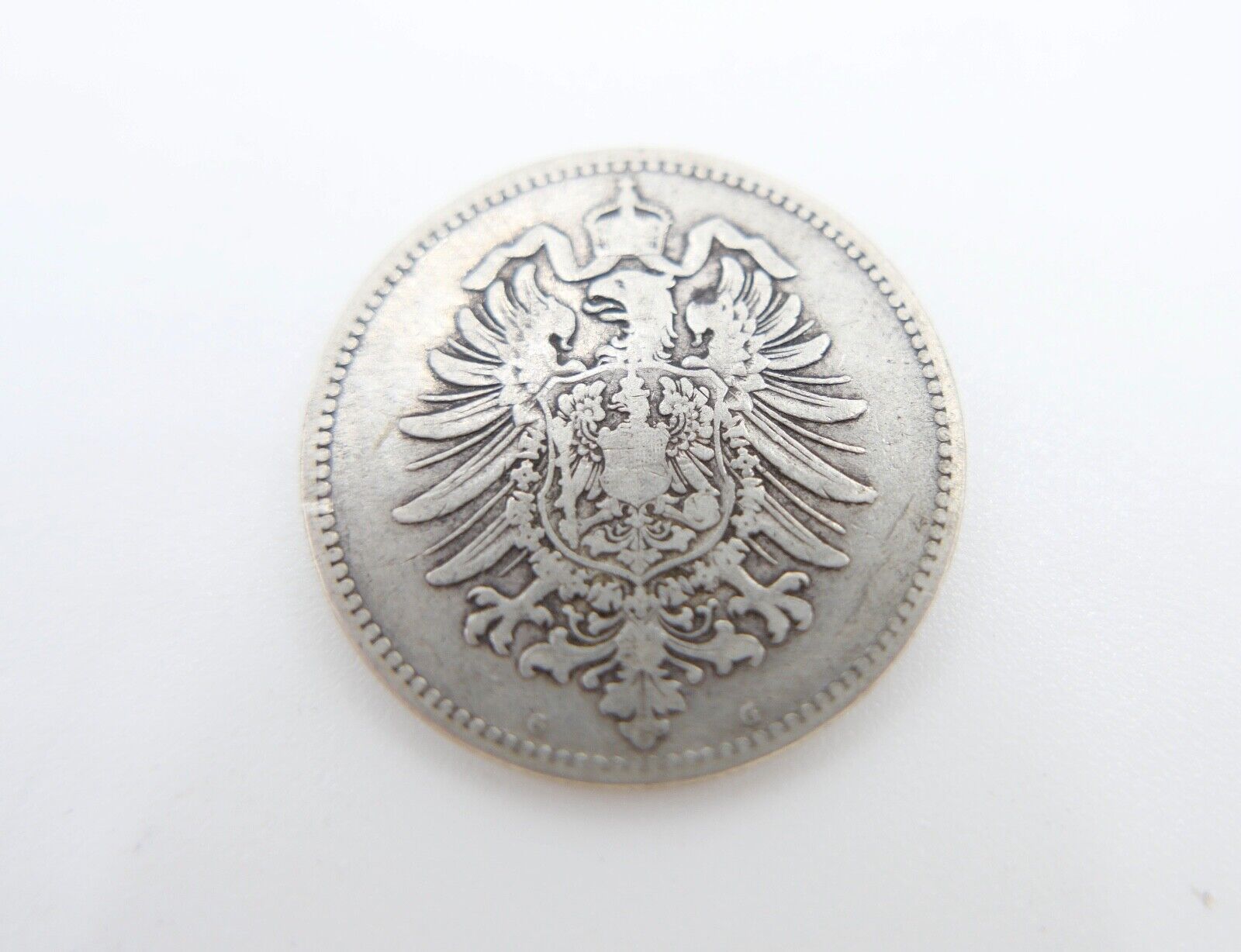 1 Mark Deutsches Reich 1878 G Jäger J.9 schön bis sehr schön s-ss Silber