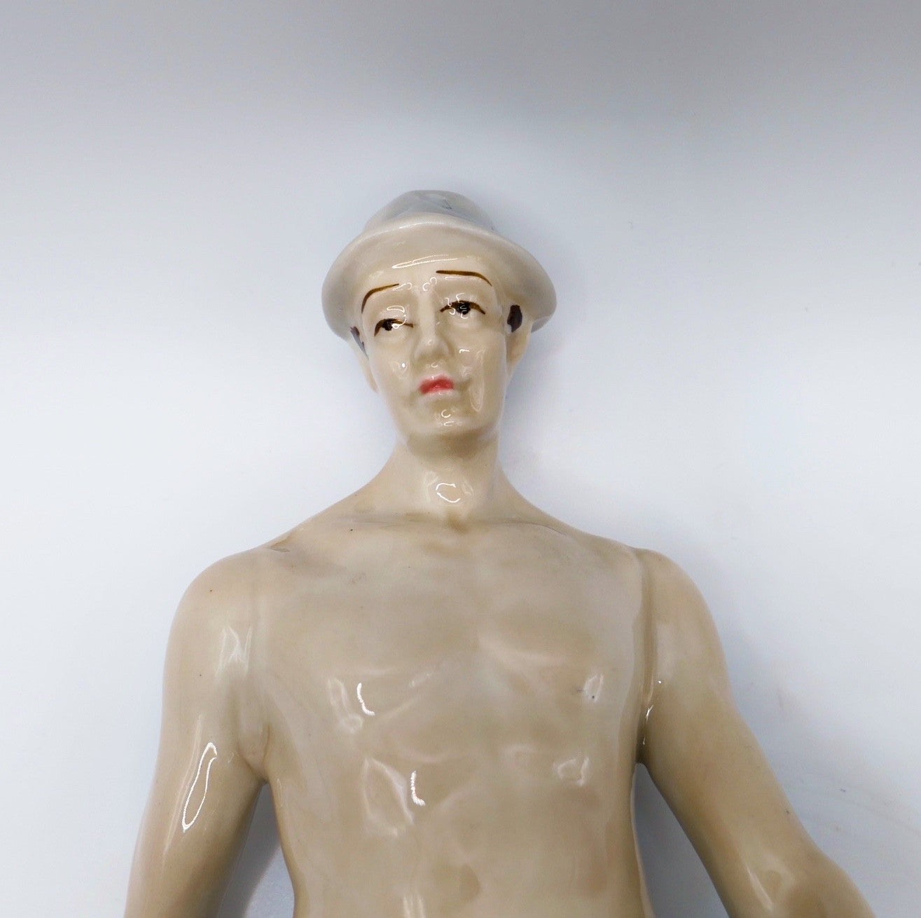 Glück Auf GmbH Porzellan Bergmann Figur aus Porzellan  Zeche 1960er Bergbau