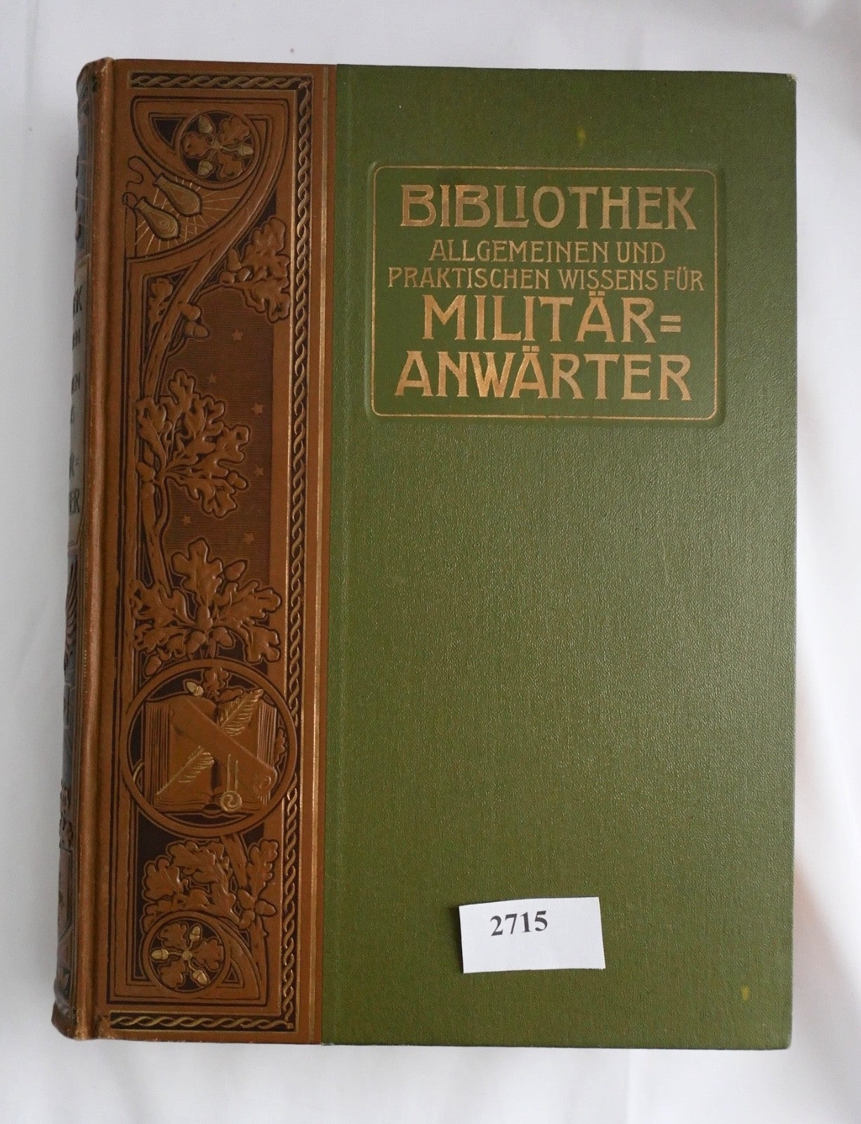 1905 Bibliothek allgemeinen und praktischen Wissens für Militäranwärter Band 3