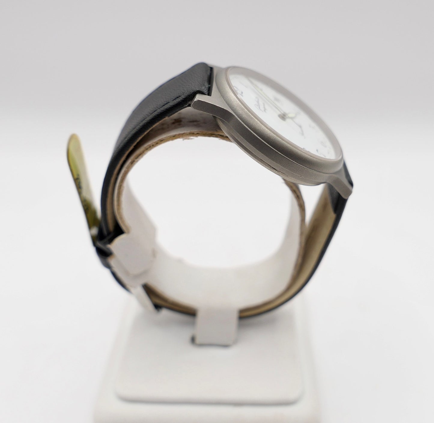 90er Glashütte Spezimat Cal. 10-30 Herrenuhr Automatik weißes Zifferblatt