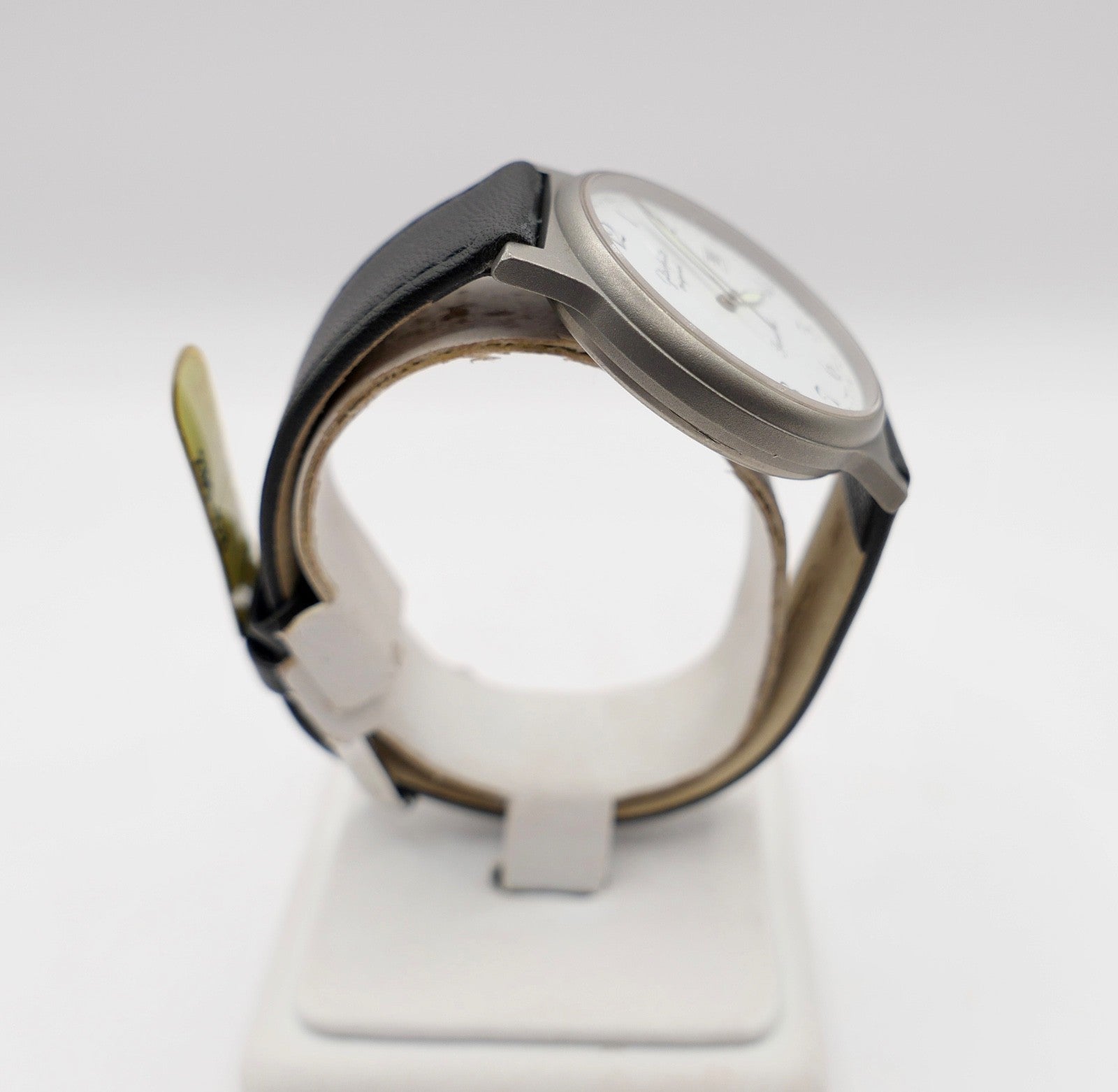 90er Glashütte Spezimat Cal. 10-30 Herrenuhr Automatik weißes Zifferblatt