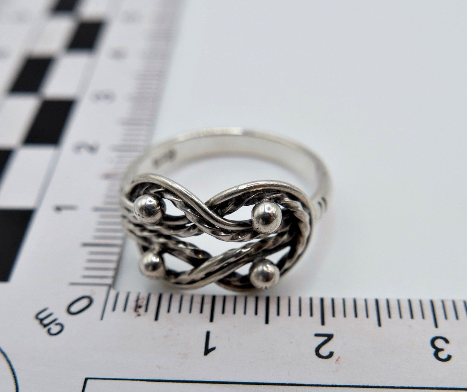 Kalevala Koru Teljänneito Silber Ring 925 Finnland Wikinger Vintage