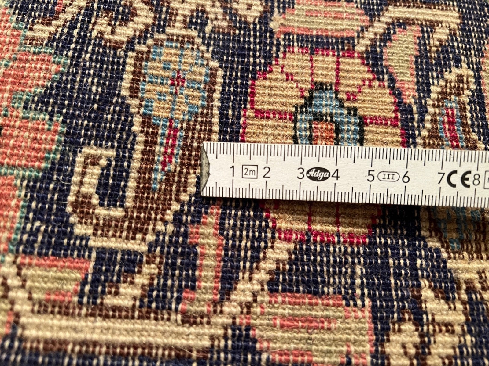 Moud Mud alter Orientteppich Perserteppich old carpet 172x114 cm