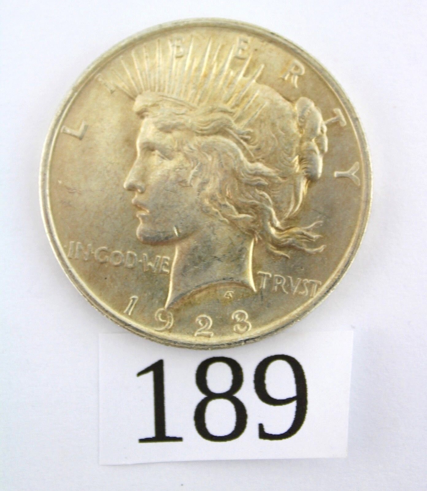 One $ Dollar 1923  Peace 900er USA Liberty Silbermünze coin 26,78 gr. 