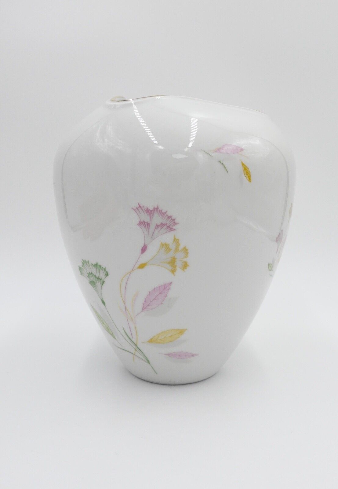 Hutschenreuther Arzberg Vase " C.T. " Blumen Dekor 22 cm  8508F1 " 226  " selten