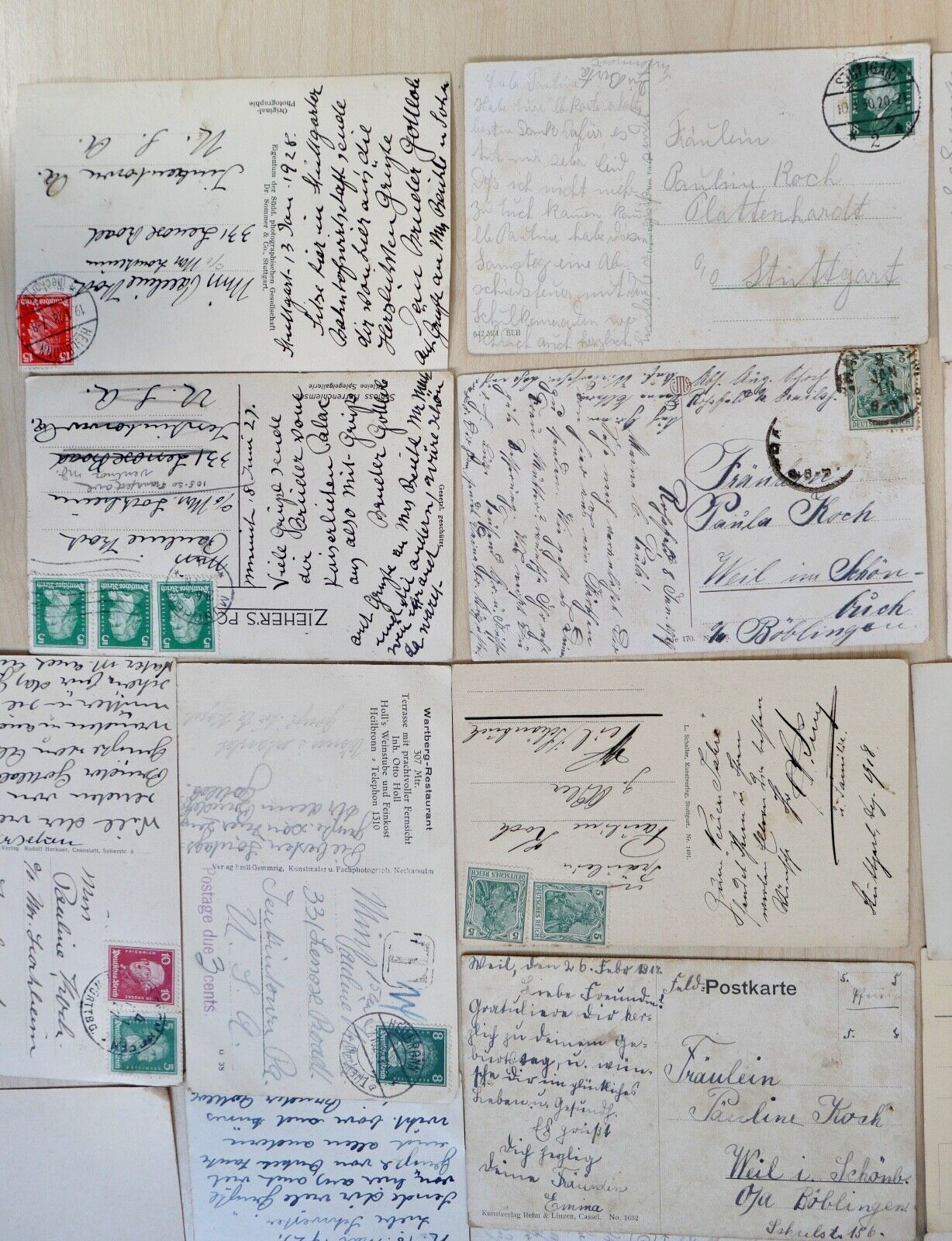 antike Ansichtskarten Postkarten Briefmarken STÄDTE LANDSCHAFTEN deutsches Reich