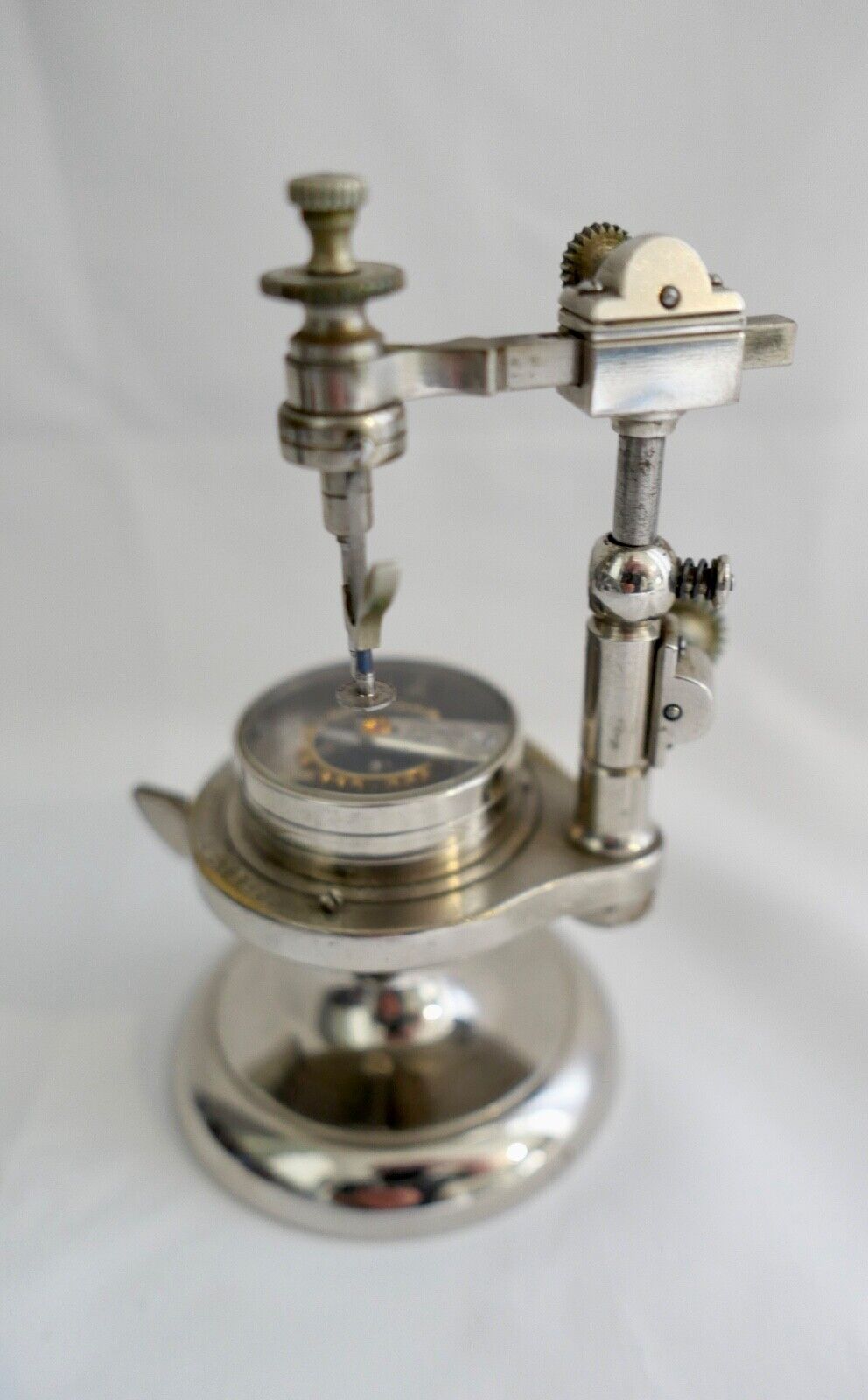 Spiralabzählmaschine E. Luthy Hirt Bienne in original Box - Antikhandel-Stuttgart