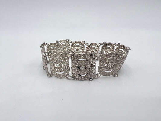 Vintage Design Glieder ARMBAND 835 Silber Gliederarmband