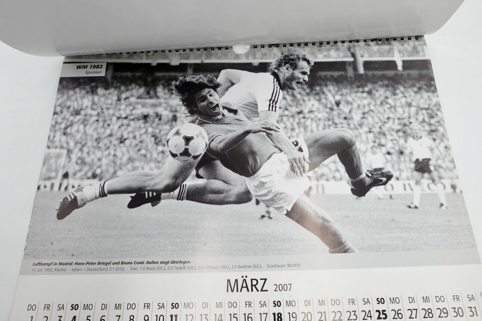 HISTORY 2007 Kalender  Die Deutsche Fußball Nationalmannschaft Sport Highlights