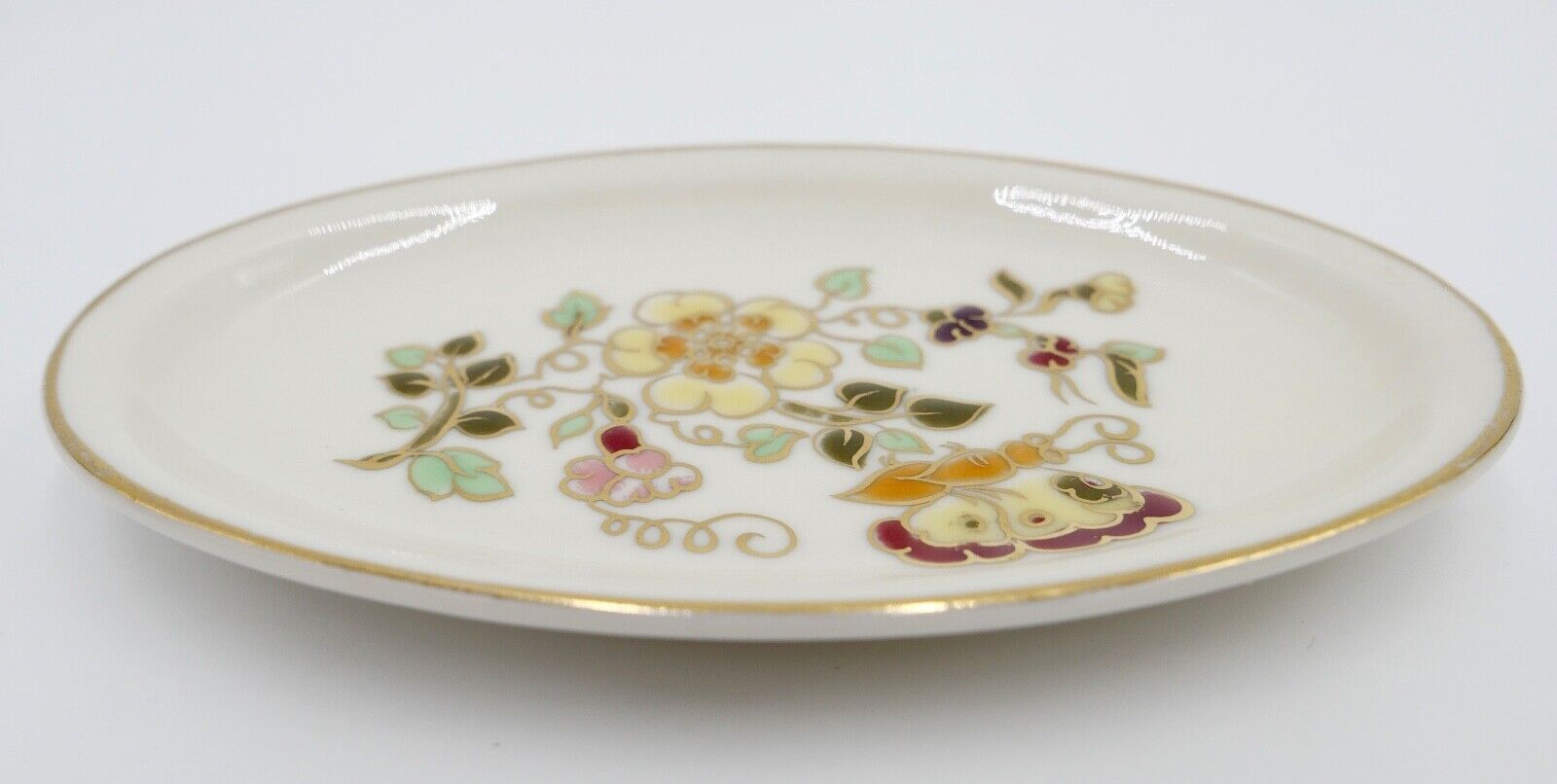 ZSOLNAY PECS 9260/026 HAMUTÁL Gold Ungarn Hungary porcelain Porzellan 11,5 cm - Antikhandel-Stuttgart