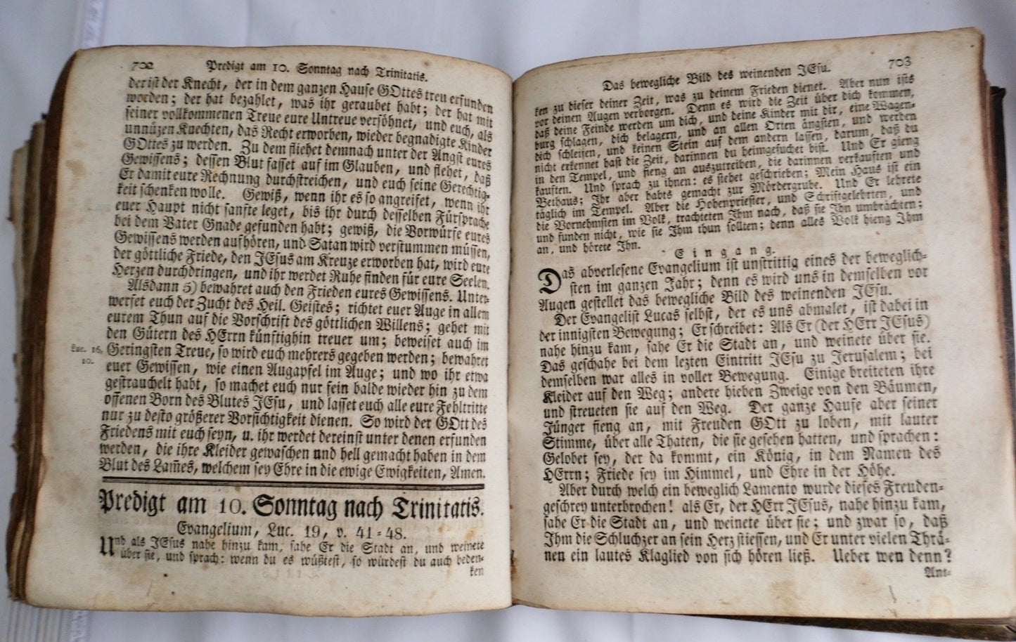 Antike Bibel 1834 Brastberger Evangelische Zeugnisse der Wahrheit Reutlingen