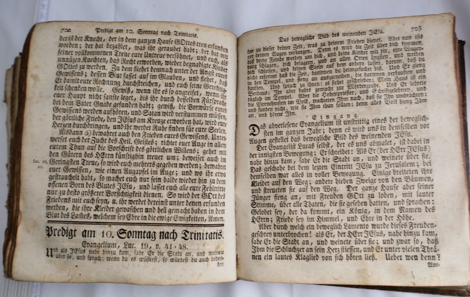 Antike Bibel 1834 Brastberger Evangelische Zeugnisse der Wahrheit Reutlingen