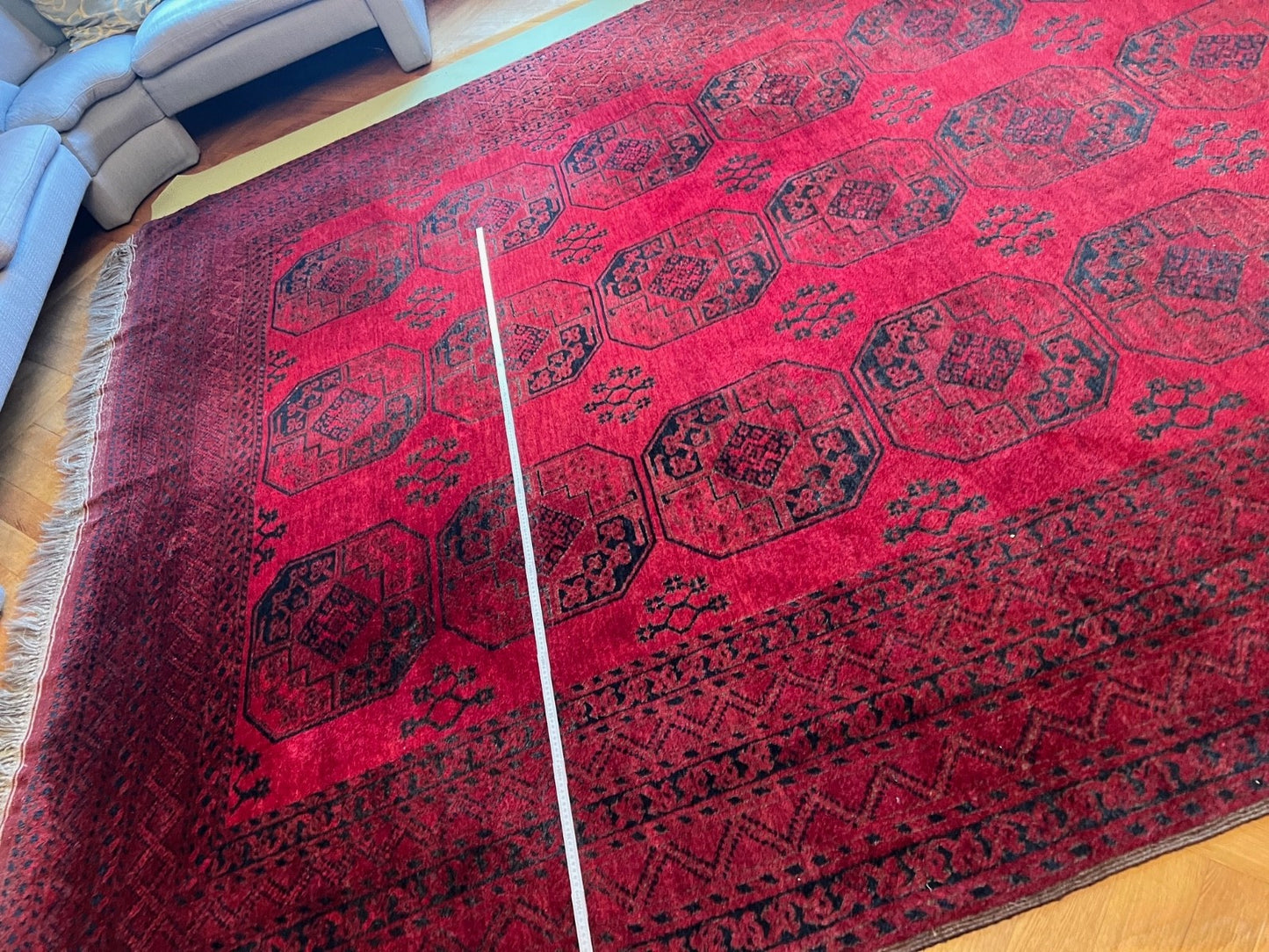 Buchara Ersari Afghan alter Orientteppich old carpet 390x290 cm