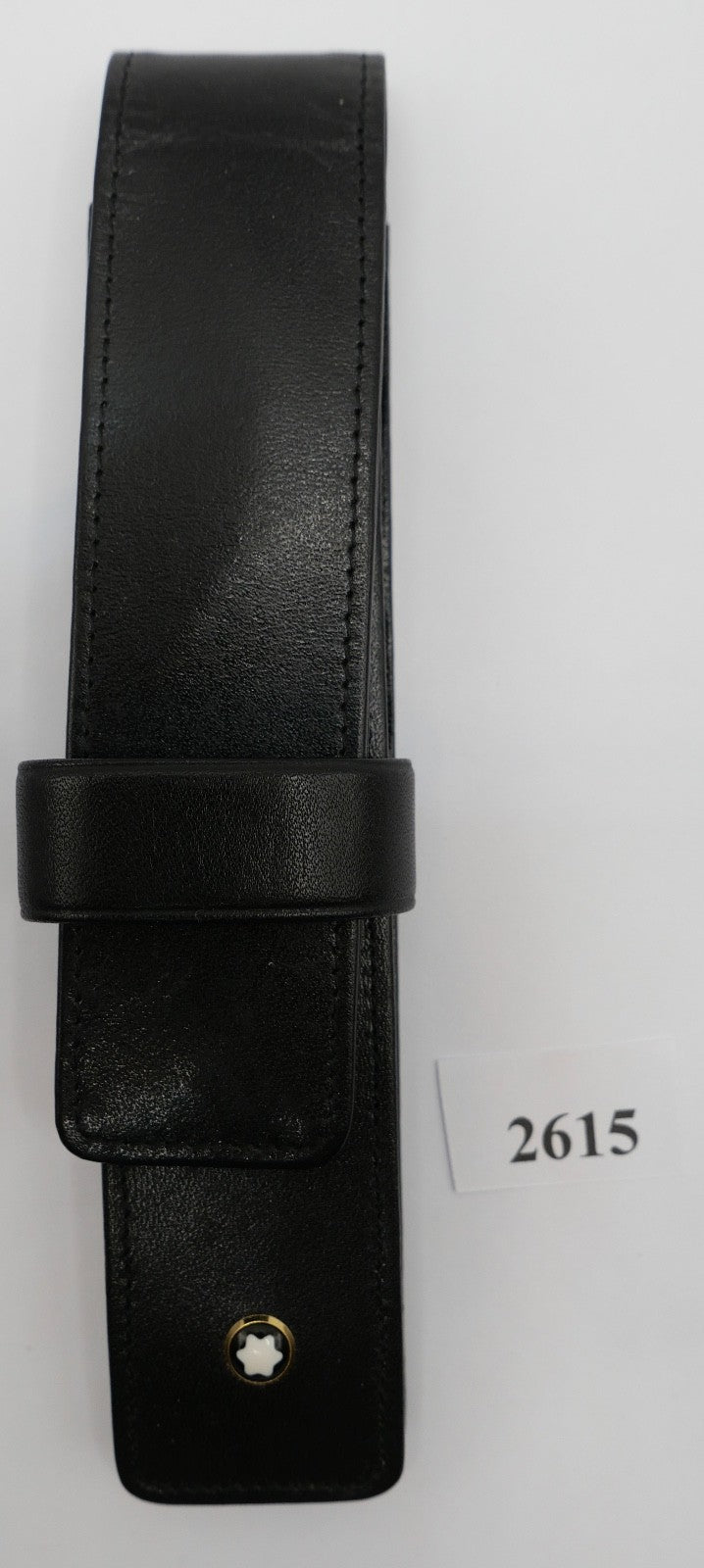 Montblanc schwarzes Leder Etui für Schreibgerät Kugelschreiber Stift Füller