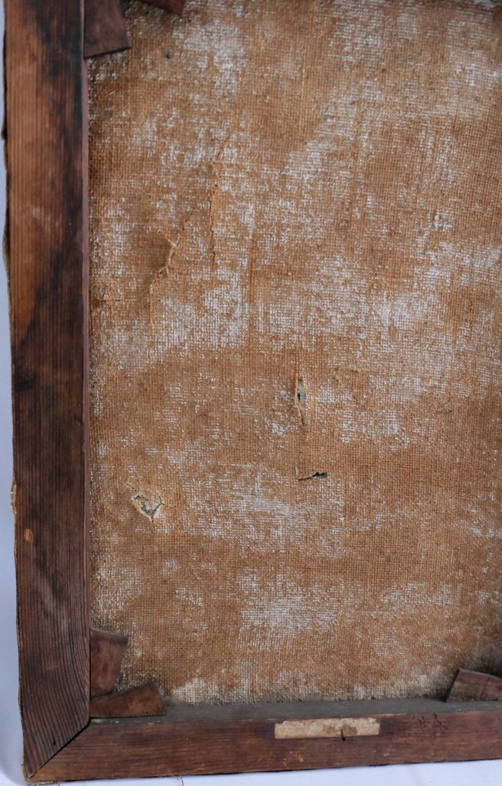 Antikes Porträt Ölgemälde Paracelsus auf Leinwand Alchemist Mediziner 45x33cm