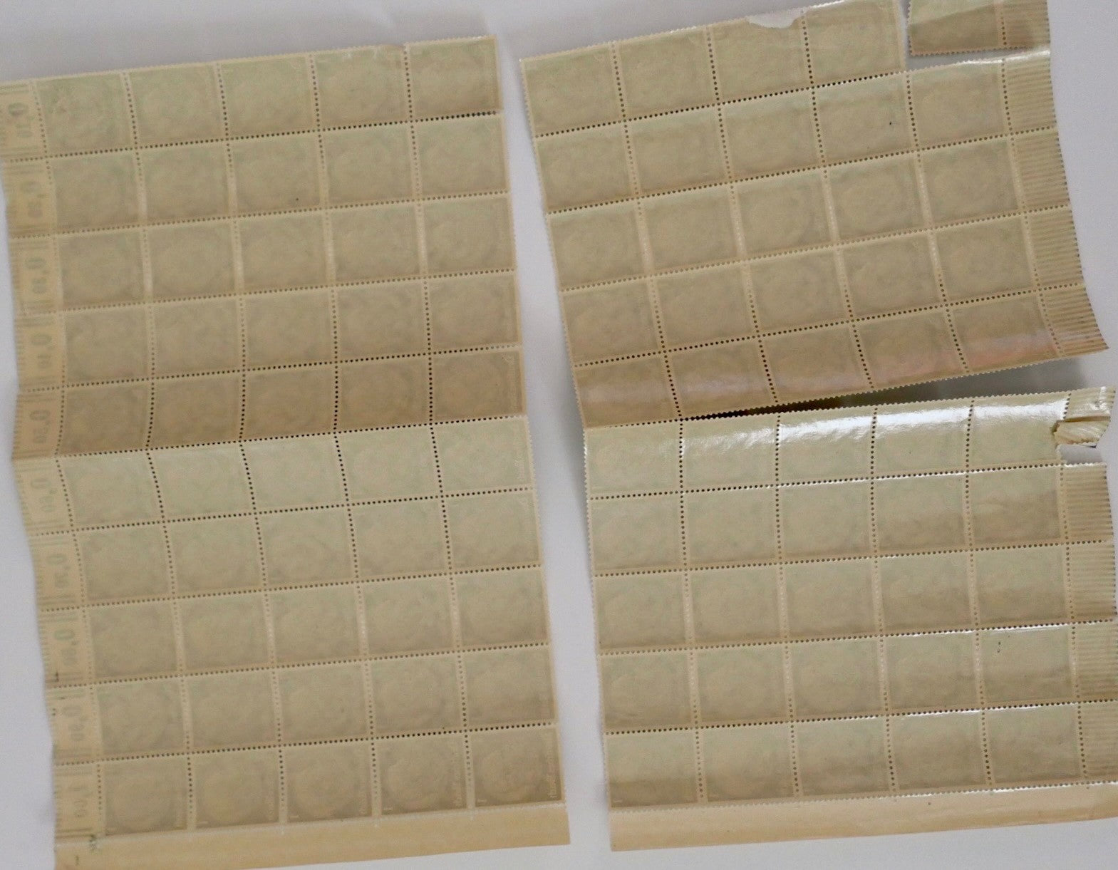 Deutsches Reich Nr. 512 Original Bogen Bögen 1 Pfennig Hindenburg postfrisch