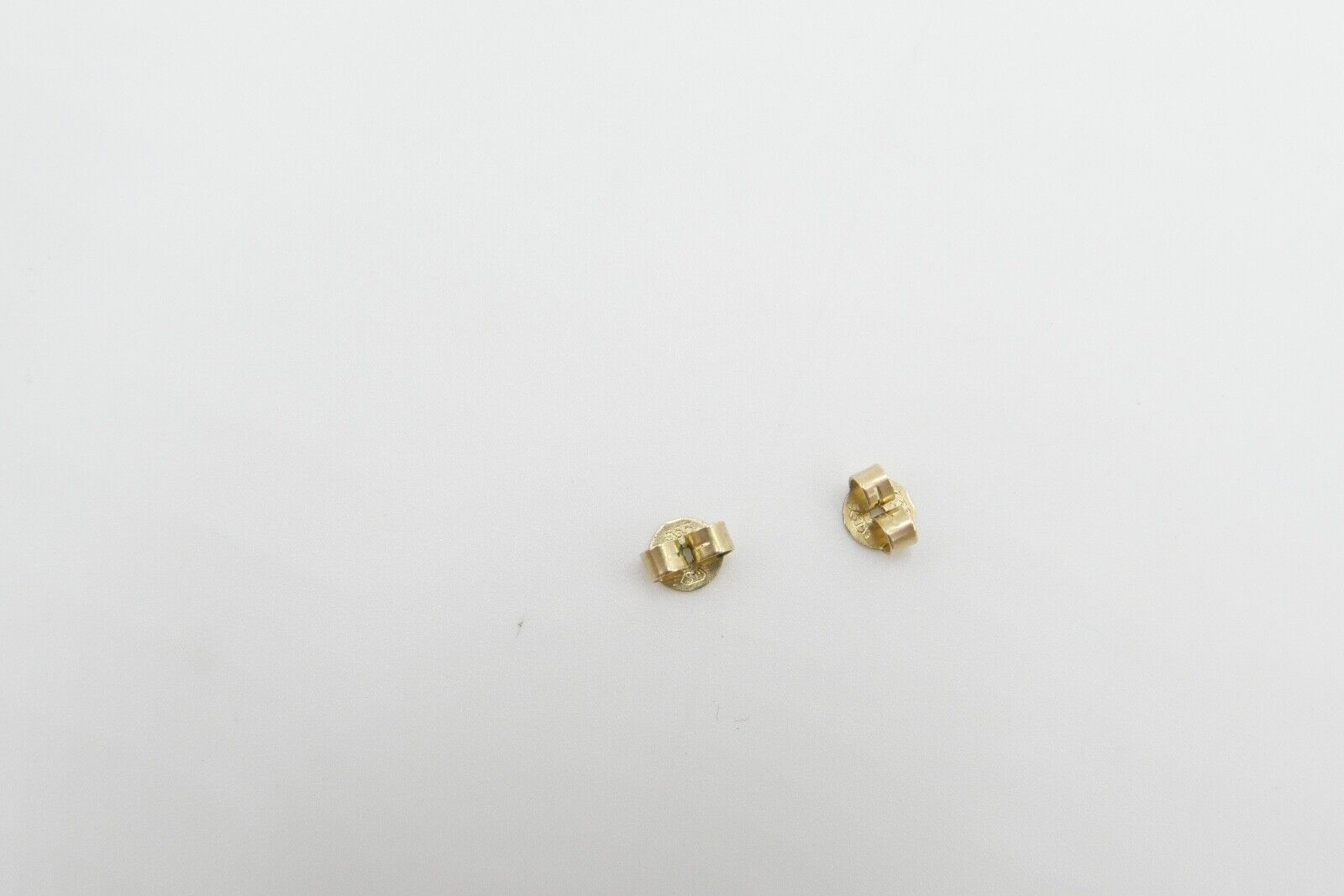 80er Jahre Gelbgold Akoya Perlen Ohrringe Ohrstecker 333 / 8K Perle Ø 6,6 mm