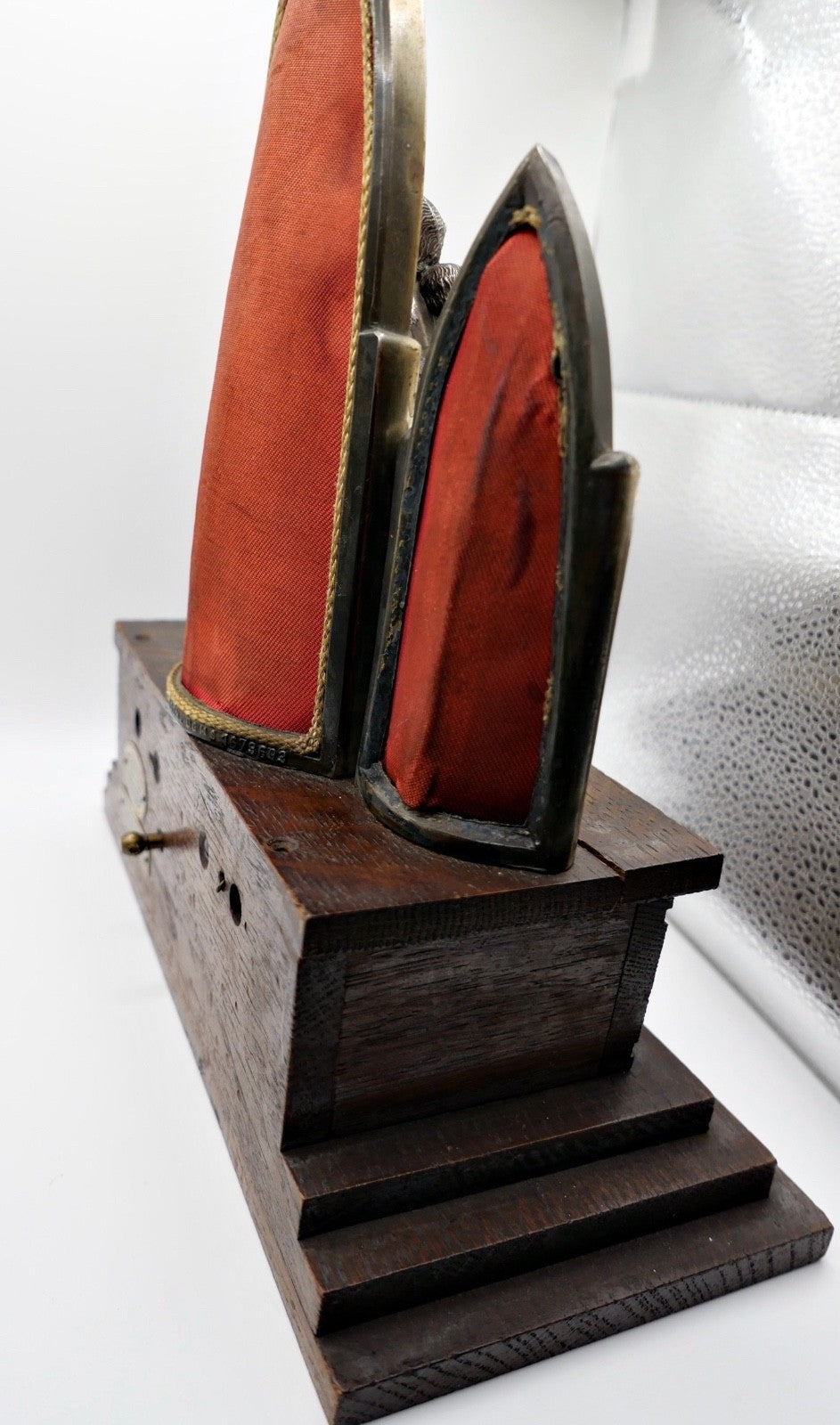 Historischer Hausaltar Fr. Welty Augsburg von 1954 mit mechanischer Spieluhr