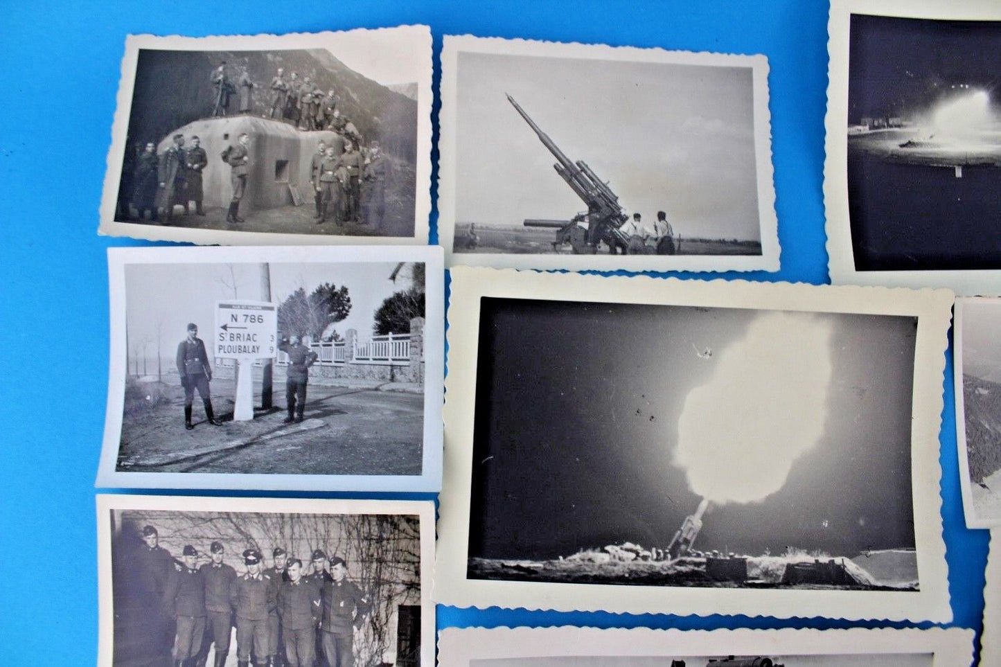 28x Foto Postkarten photo 3.Reich WW2 WK2 Germany Wehrmacht Flak Sudeten Konvolu