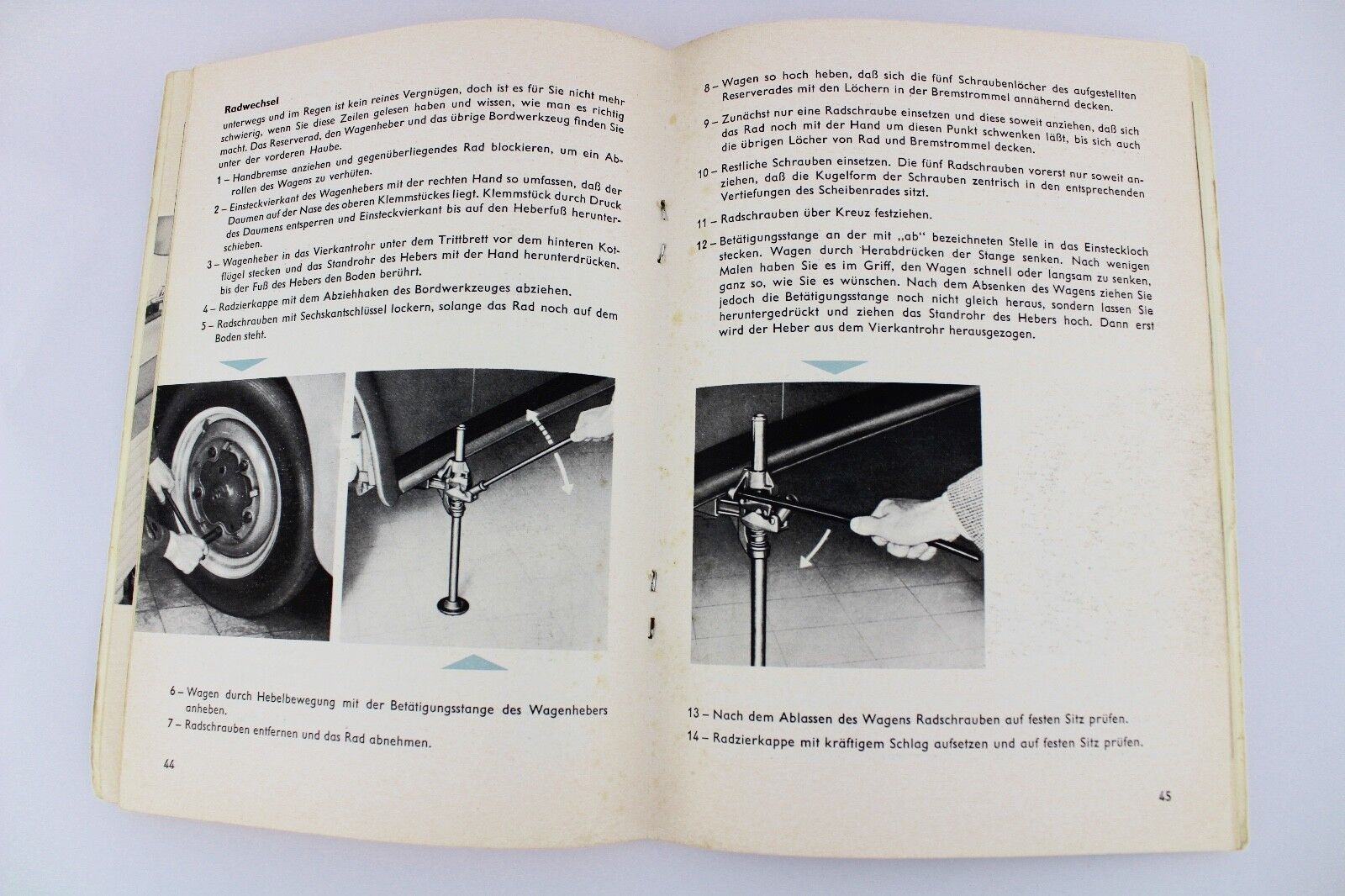 VW Käfer BETRIEBSANLEITUNG Ausgabe August 1959 Limousine Cabriolet Handbuch 