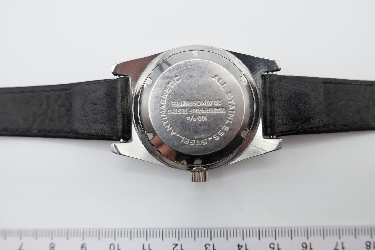 Dugena Watertrip Automatik Vintage Herrenarmbanduhr Taucherstil PUW 1460