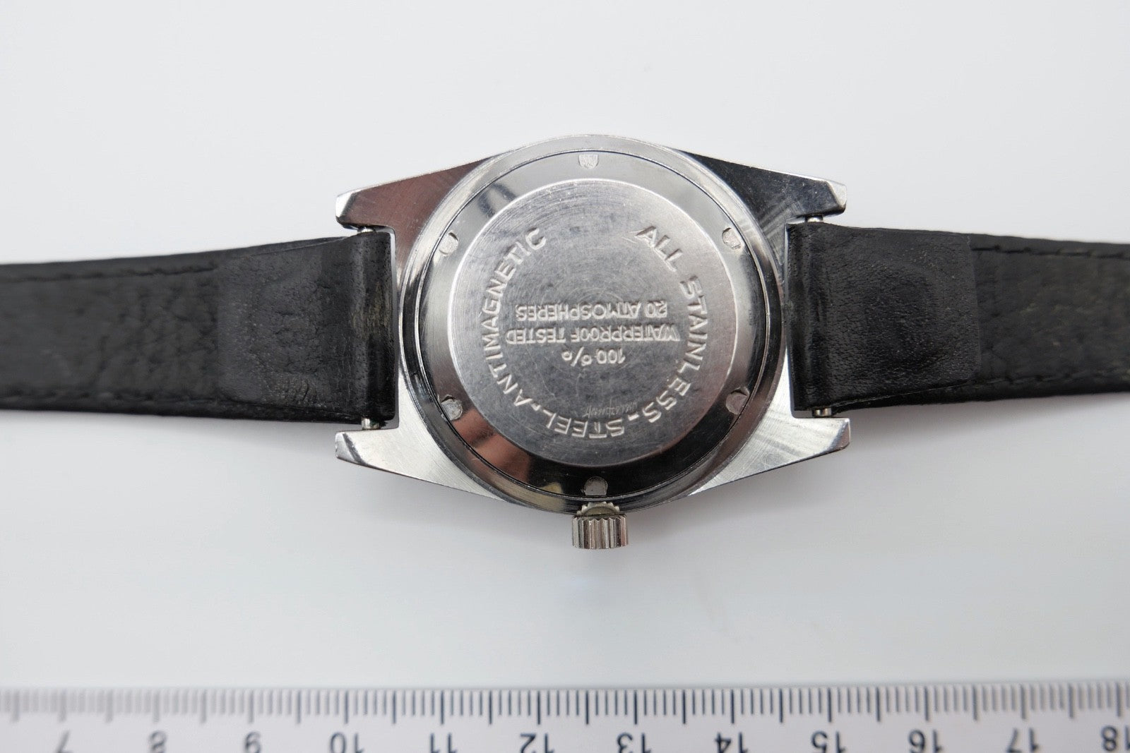 Dugena Watertrip Automatik Vintage Herrenarmbanduhr Taucherstil PUW 1460