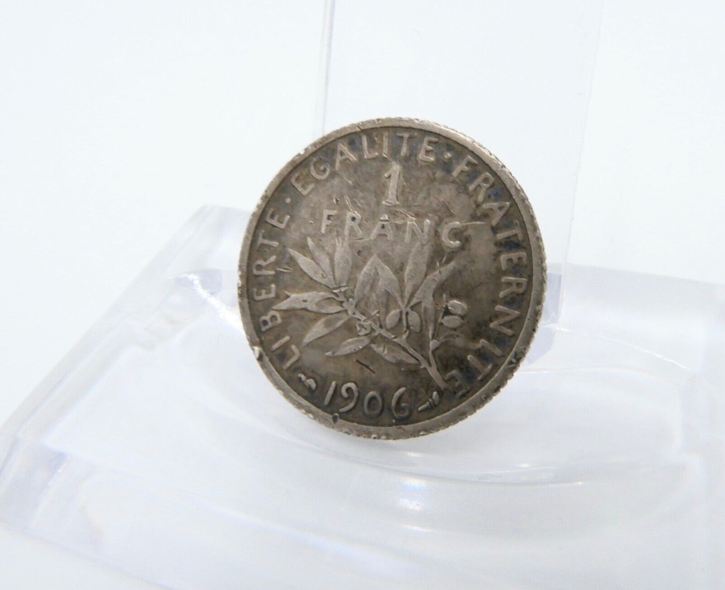 1 Franc 1906 Frankreich 4,9 gr Münze Semeuse Silber KM:844.1