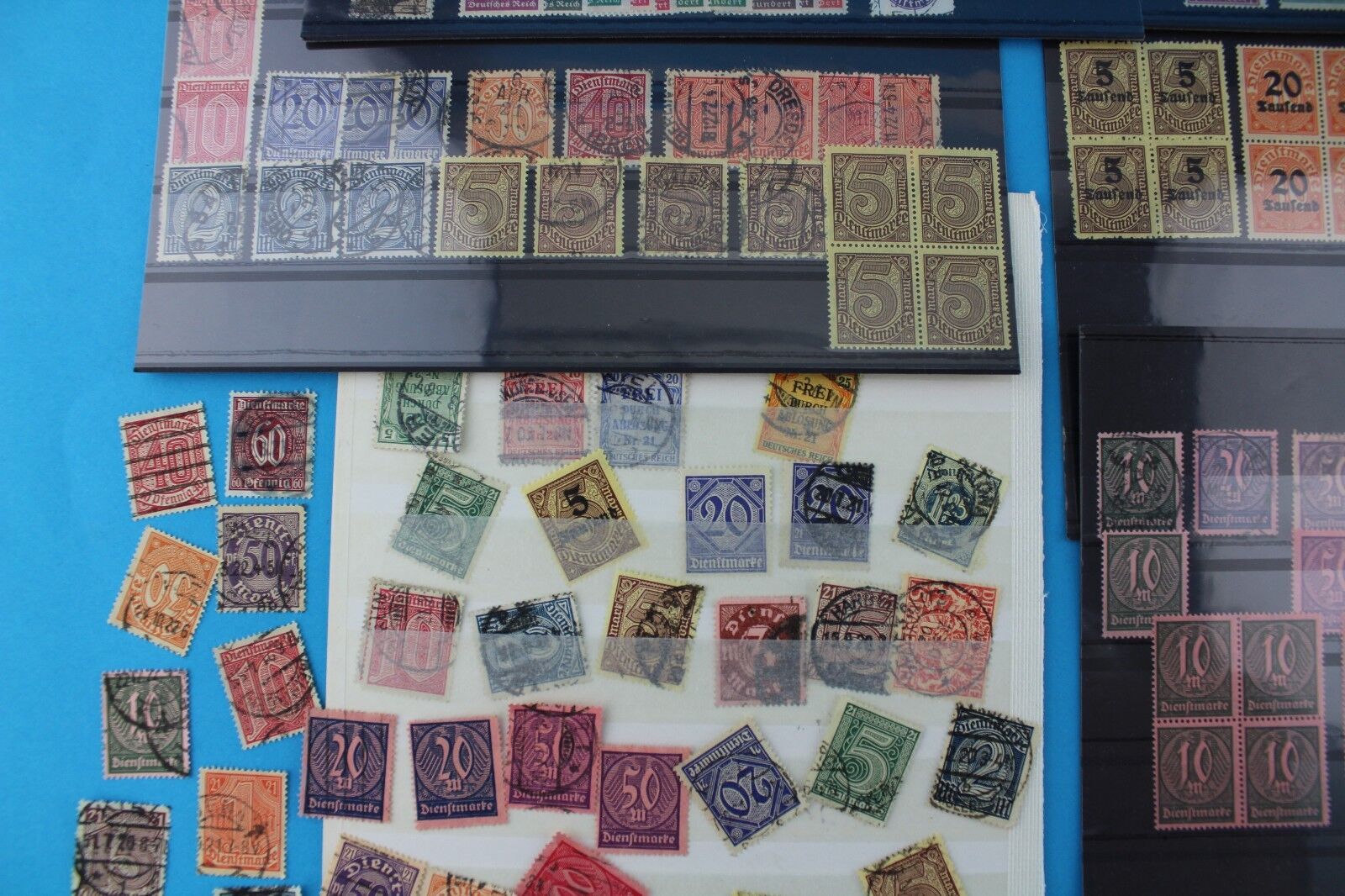 Dienstmarken Lot stamp Briefmarke Michel Mi lot Posten TOP Deutsches Reich 