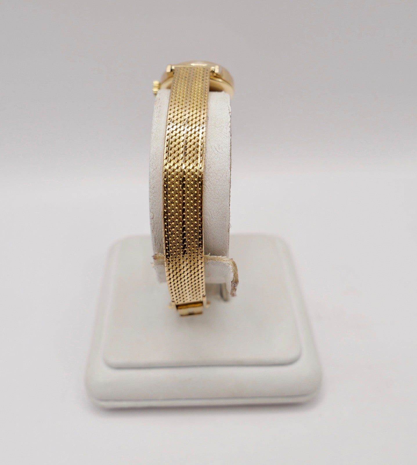 Klassische 1960er Jahre Omega Damenuhr Handaufzug 750 18K Vollgold Cal. 620