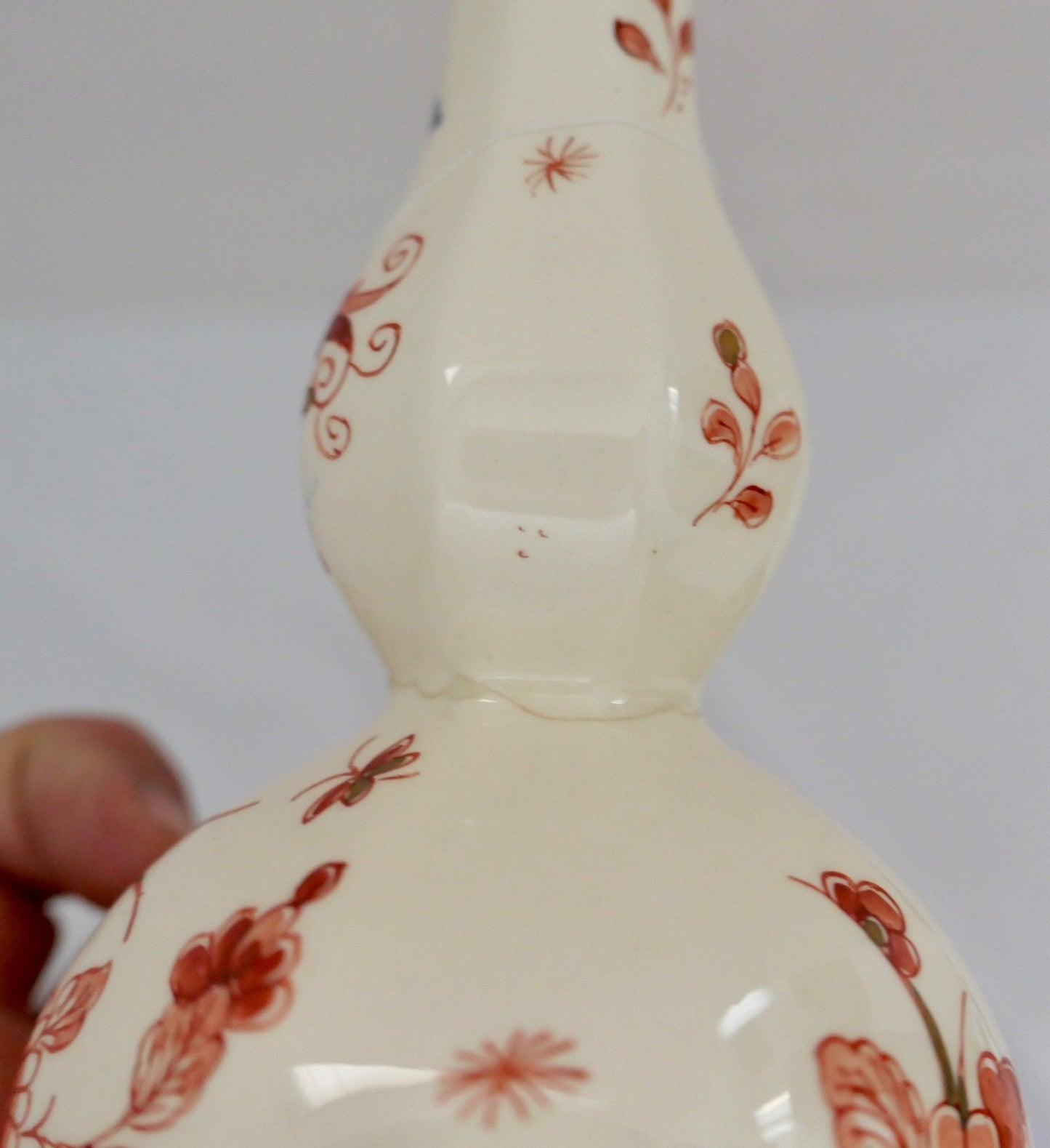 Alter Delft Pijnacker 86 Vase 21 cm TL CP Niederlande 1971