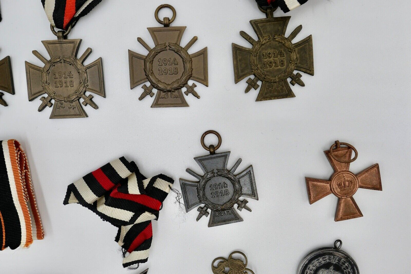 Orden Medaille Konvolut Nadel Frontkämpfer Württemberg WW1 WK1 BADGE MEDAL LOT