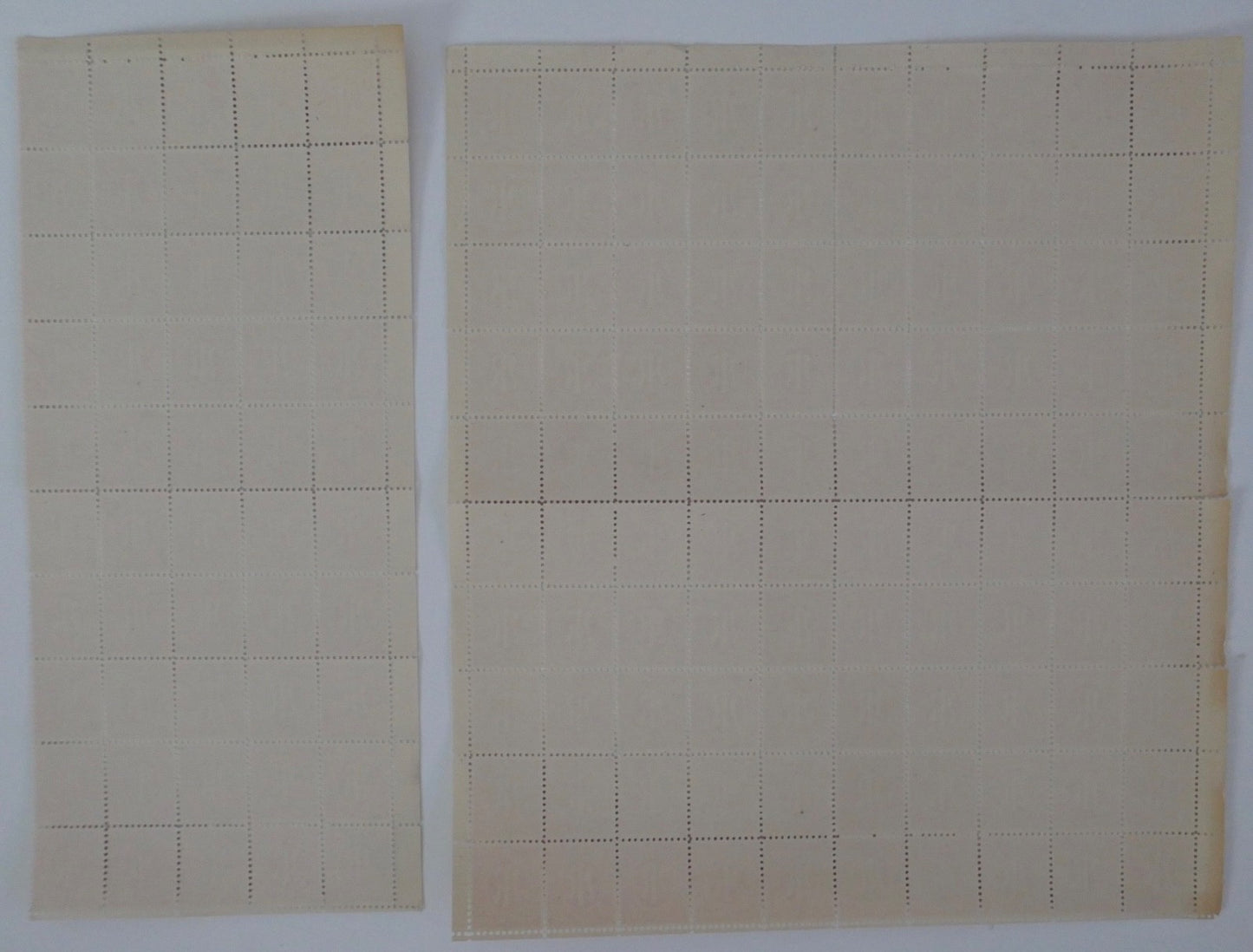 Großes Konvolut AM Post Postfisch Deutschland Briefmarken Bogen Bogenteile 1945