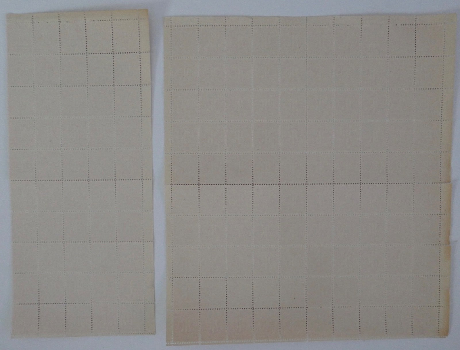 Großes Konvolut AM Post Postfisch Deutschland Briefmarken Bogen Bogenteile 1945