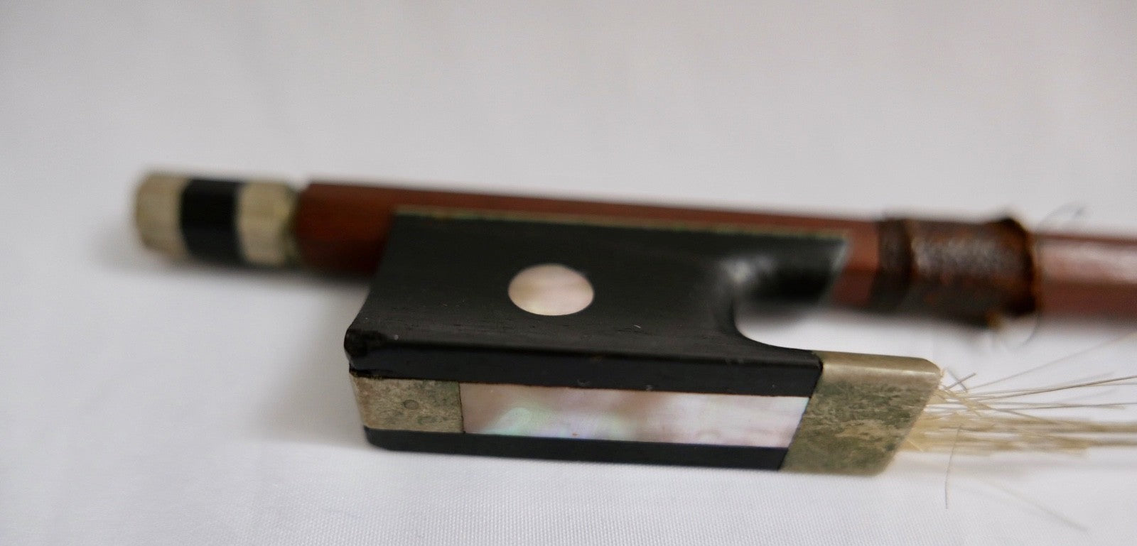 Alte Stradivarius Kopie Geige im Holzkasten mit Bogen & Zubehör Konvolut