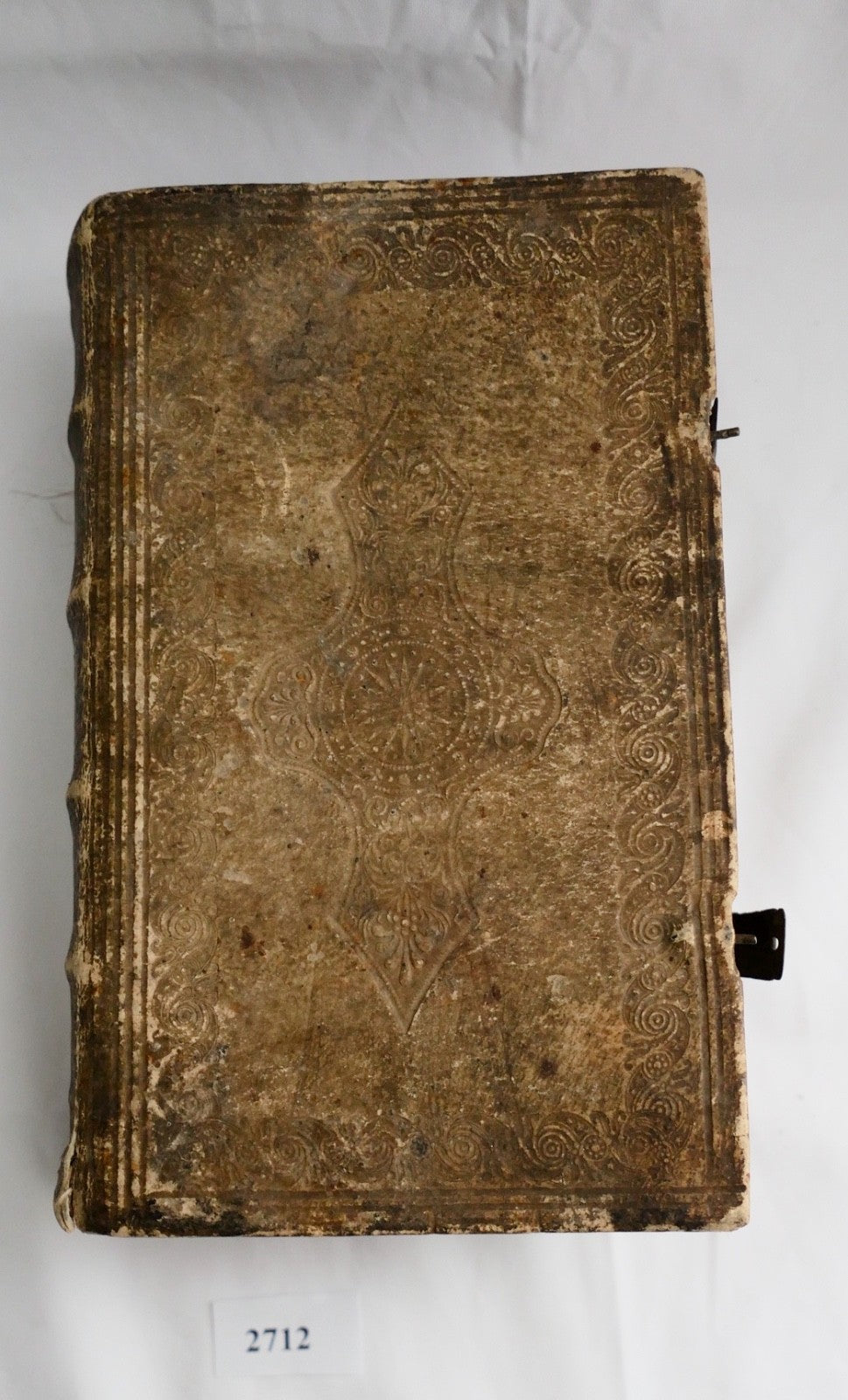 Antiquarisches Buch Johann Friedrich Starck Predigten 1843 Leder Einband
