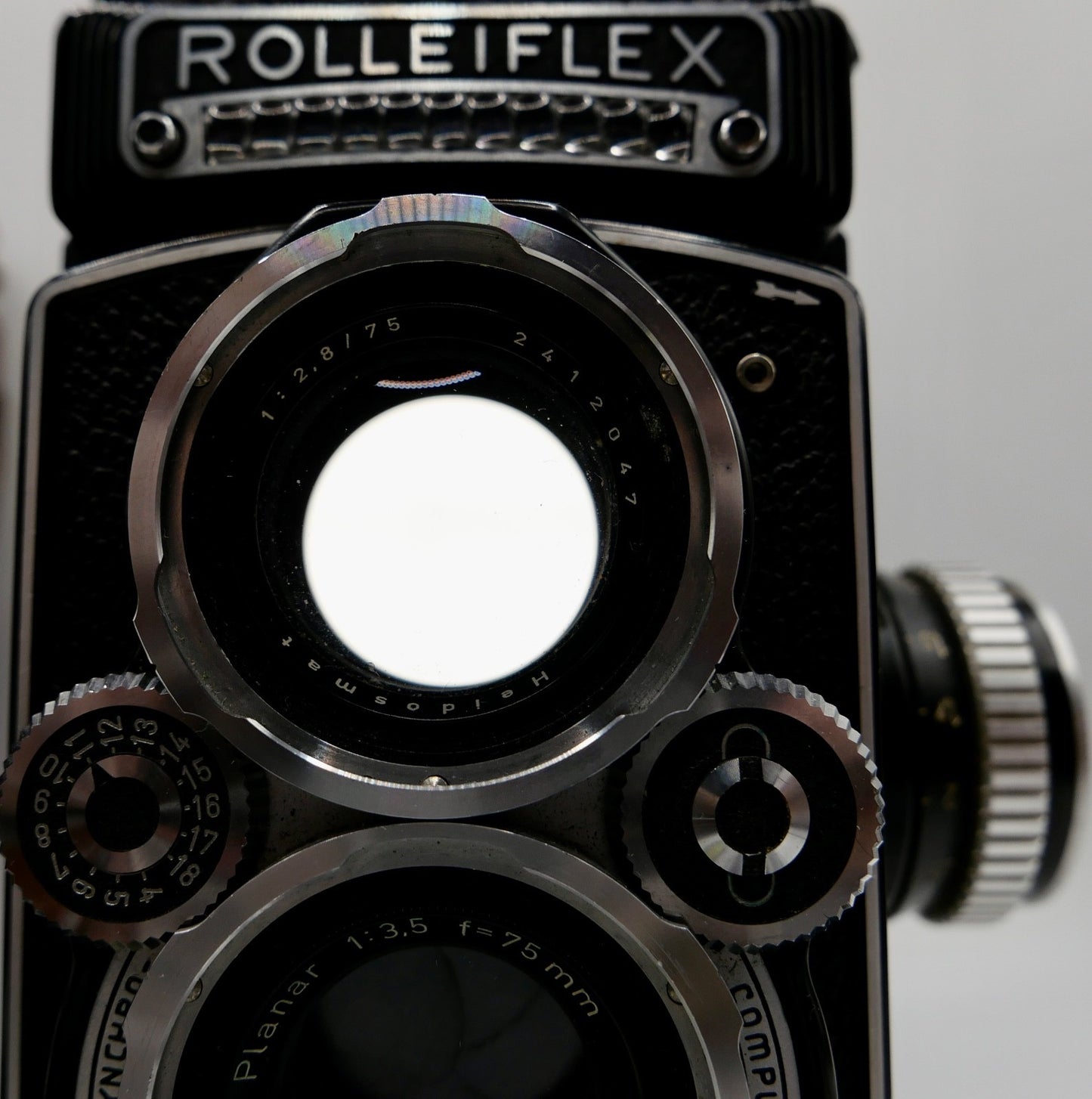 Franke & Heidecke Rolleiflex Rollei Werke Modell 3,5C mit Zubehör Carl Zeiss