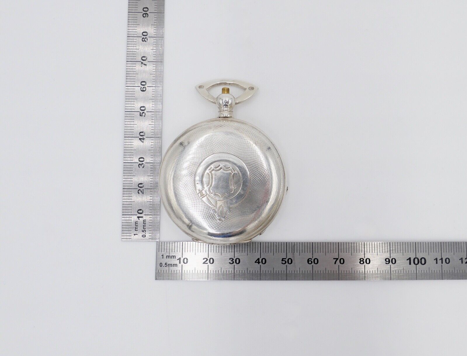 Georges FAVRE JACOT Locle SAVONETTE Taschenuhr Silber 875